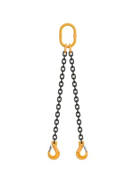 Строп цепной двухветвевой GPR 2СЦ 4,5тн/2 м 4631171101515 Строп цепной двухветвевой GPR 2СЦ 4,5тн/2 м 4631171101515