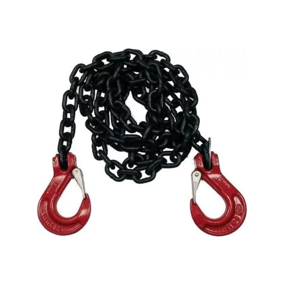 Крепежная цепь GPR ООО "Грузоподъемные решения" с крюками Цкр 16 мм, 16 т, 1 м 4631171102154 Крепежная цепь GPR ООО "Грузоподъемные решения" с крюками Цкр 16 мм, 16 т, 1 м 4631171102154