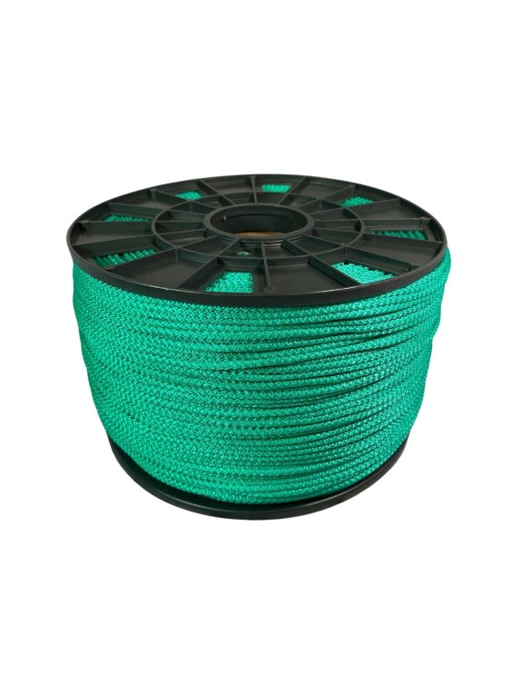 Шнур вязаный полипропиленовый ООО Оптхозторг 4 мм 500 м зеленый 03845007