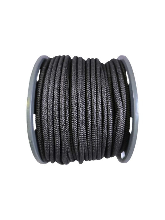Шнур резиновый ООО Оптхозторг 8 мм 100 м оплетка полипропилен эластичный черный 07881003