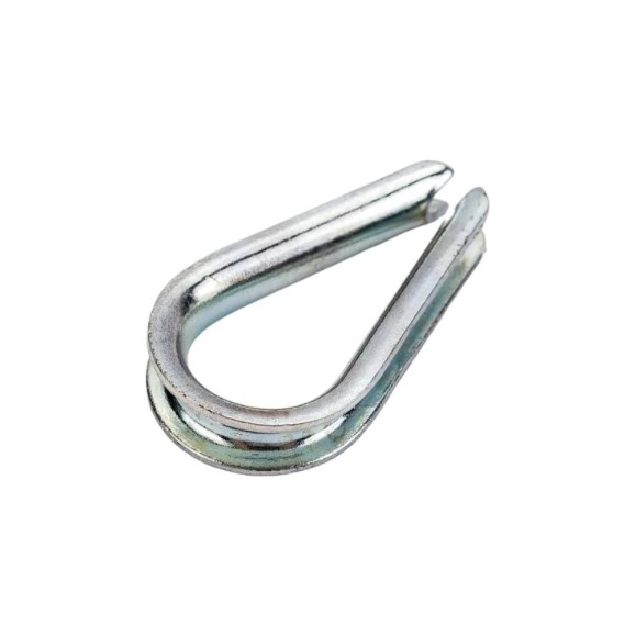 Коуш ОПМ DIN 6899 (для тросов d 6 мм) 6 zn 100 шт П0000028487 Коуш ОПМ DIN 6899 (для тросов d 6 мм) 6 zn 100 шт П0000028487