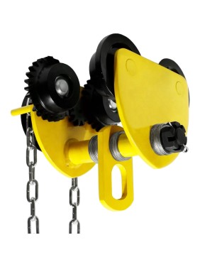 Каретка ручная OCALIFT 2т 3м тип GCL тележка на двутавр с ручным приводом 10423c