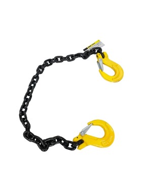 Строп OCALIFT крюк-крюк-укоротитель 1СЦ 5,7т 7м цепной глазированная цепь Т8 8x24 для стягивания груза 1sc5700t7mkkh
