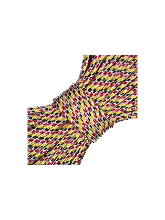 Шнур плетеный полипропиленовый ООО Оптхозторг 6 мм 30 м цвет разноцветный 0586301