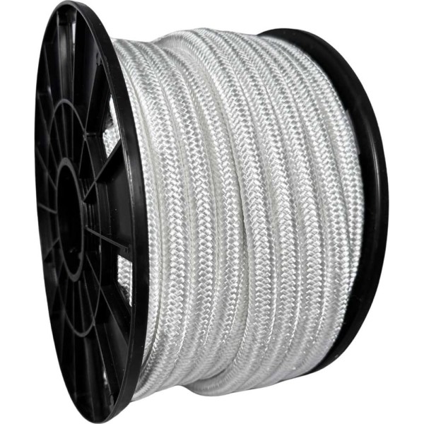 Шнур плетеный полиамидный ООО Оптхозторг 14 мм 30 м белый 01814302