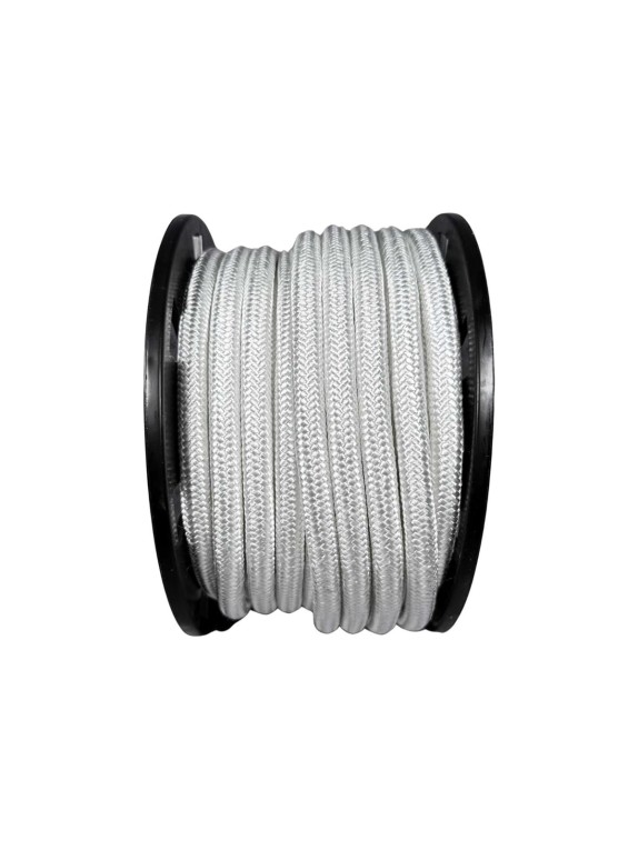 Шнур плетеный полиамидный ООО Оптхозторг 14 мм 30 м белый 01814302