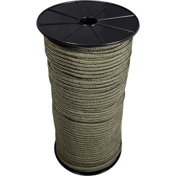 Шнур плетеный полипропиленовый ООО Оптхозторг 4 мм 500 м хаки 05845008