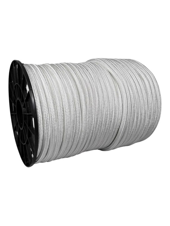 Шнур плетеный полиамидный ООО Оптхозторг 16 мм 50 м белый 01816502