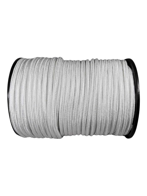 Шнур плетеный полиамидный ООО Оптхозторг 16 мм 50 м белый 01816502