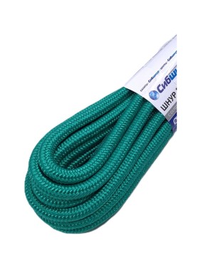 Плетеный бытовой шнур Сибшнур диаметр 10 мм, 10 м 20314СШ