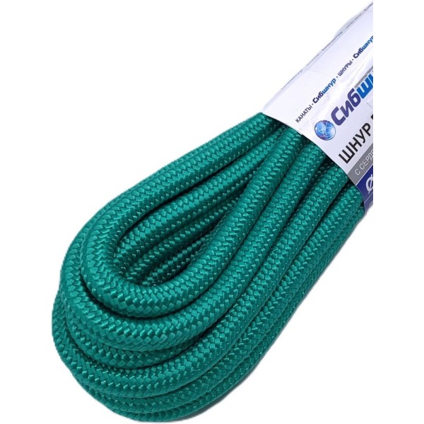 Плетеный бытовой шнур Сибшнур диаметр 10 мм, 10 м 20314СШ