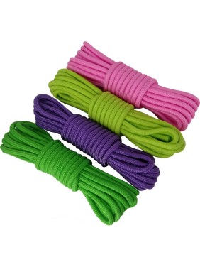 Шнур бытовой СИБШНУР д 10 мм, 10 м, неон 20627