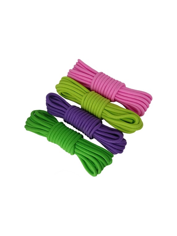 Шнур бытовой СИБШНУР д 6 мм, 10 м, неон 20625СШ