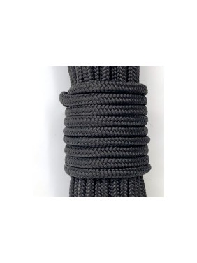 Шнур бытовой Сибшнур диаметр 6 мм 450 м черный на катушке 20833