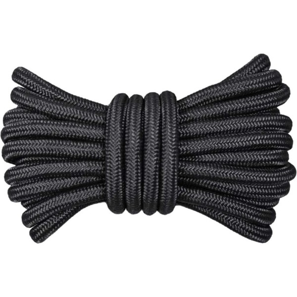 Шнур плетеный ООО Оптхозторг полипропиленовый, 10 мм, 30 м, черный 110130