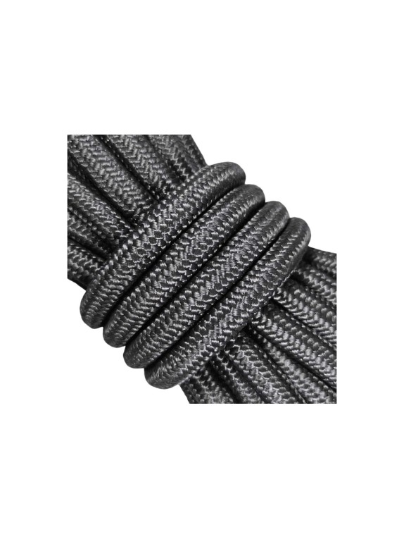 Шнур плетеный ООО Оптхозторг полипропиленовый, 10 мм, 30 м, черный 110130