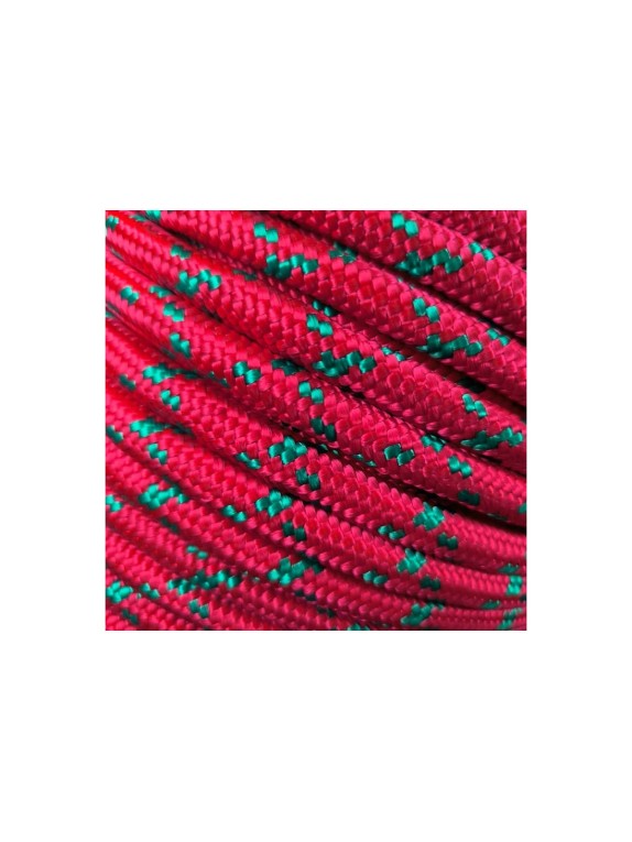 Шнур плетеный ООО Оптхозторг полипропиленовый, 12 мм, 30 м, красный 112730