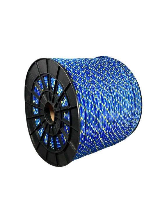 Шнур плетеный ООО Оптхозторг полипропиленовый, 10 мм, 200 м, синий 1104200