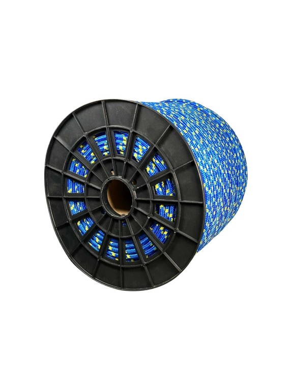 Шнур плетеный ООО Оптхозторг полипропиленовый, 10 мм, 200 м, синий 1104200