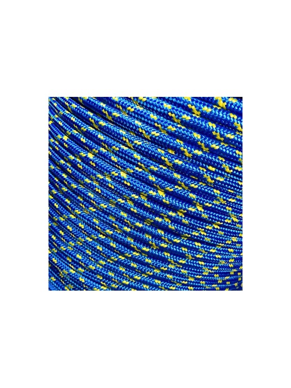 Шнур плетеный ООО Оптхозторг полипропиленовый, 10 мм, 200 м, синий 1104200