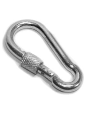 Карабин с фиксатором BlackWeld 5 ОЦ. DIN5299D 100 шт. 144939