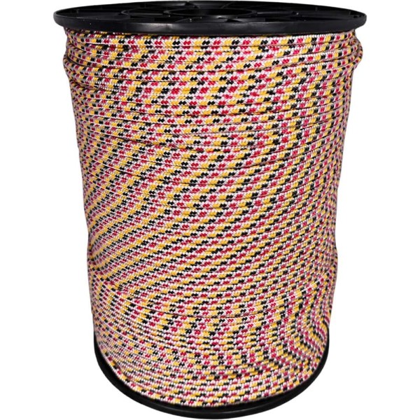 Шнур плетеный полипропиленовый ООО Оптхозторг 6 мм 400 м цветной 1060400