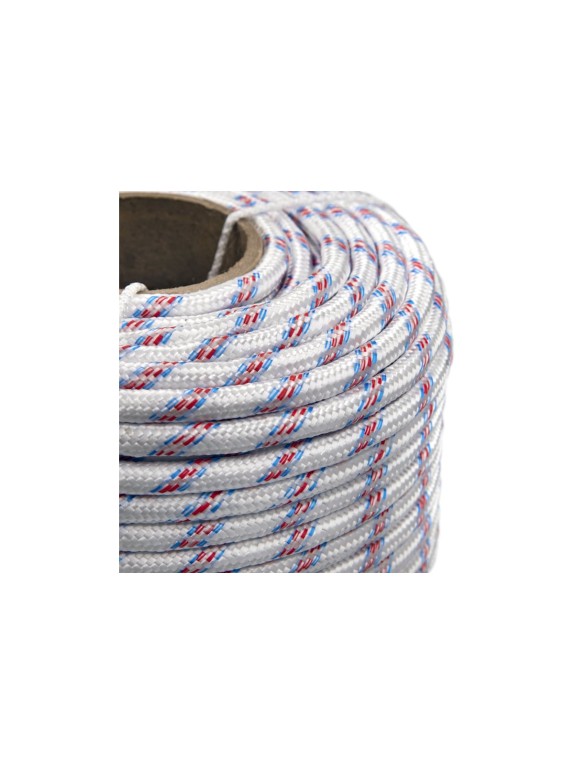 Фал плетеный полипропиленовый РемоКолор 24-прядный, 700кгс, сердечник полипропилен, д.10мм, бухта100м 51-2-010