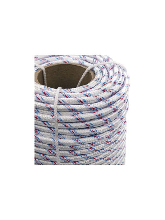 Фал РемоКолор плетеный полипр., D8мм, L 100м, 16-прядный, 520кгс 51-2-008