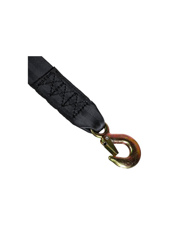 Ручная шестеренчатая лебедка ЕРМАК TRT 1201S трос - ремень, 900кг, длина троса 10м 737-010