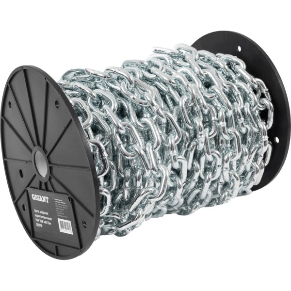 Сварная короткозвенная цепь Gigant DIN 766 M8 15м 123918