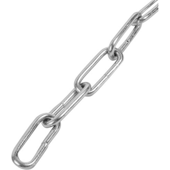 Цепь длиннозвенная BlackWeld d6, цинк, DIN 763 (20м) 144996 Цепь длиннозвенная BlackWeld d6, цинк, DIN 763 (20м) 144996