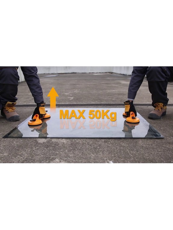 Стеклодомкрат двойной INGCO 115м 50 кг HSU025001