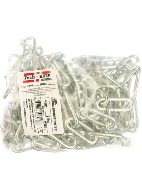 Длиннозвенная цепь Tech-Krep DIN763 4мм упак. 5м - накл. 127861 Длиннозвенная цепь Tech-Krep DIN763 4мм упак. 5м - накл. 127861