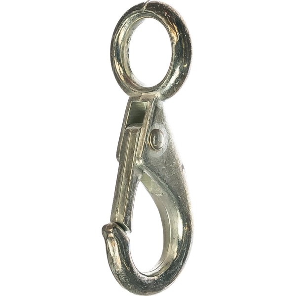 Пружинный карабин ЕВРОПАРТНЕР никель, 70 мм, 1шт Z1 9224