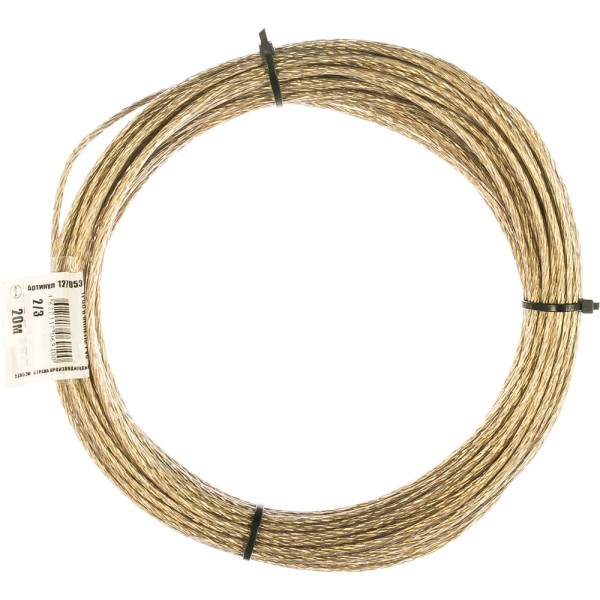 Трос в оплётке PVC 2/3, 20 м Tech-Krep 127853