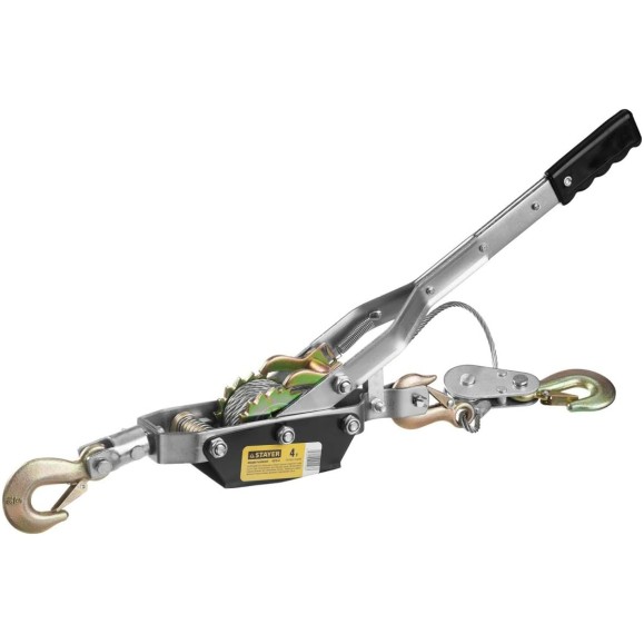 Рычажная тросовая лебедка Stayer MAXPull 4т/3м 4310-4
