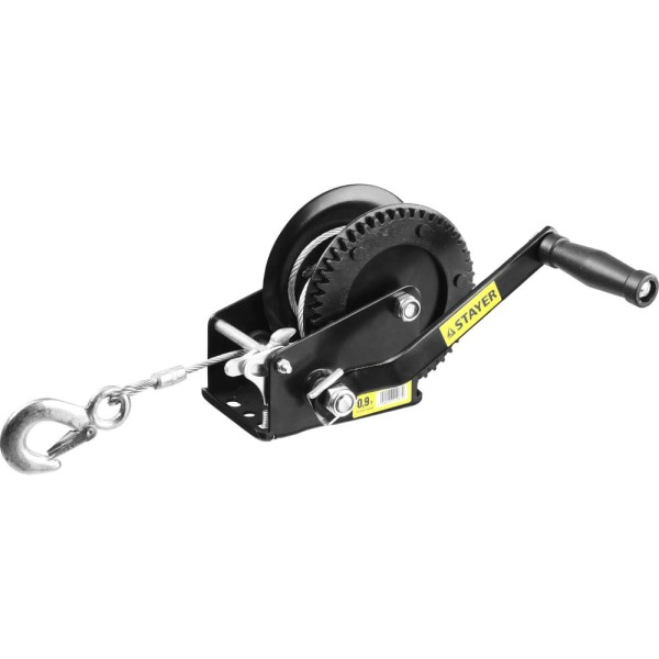 Ручная барабанная лебедка Stayer MASTER 0,9т, 8м 43112-0.9