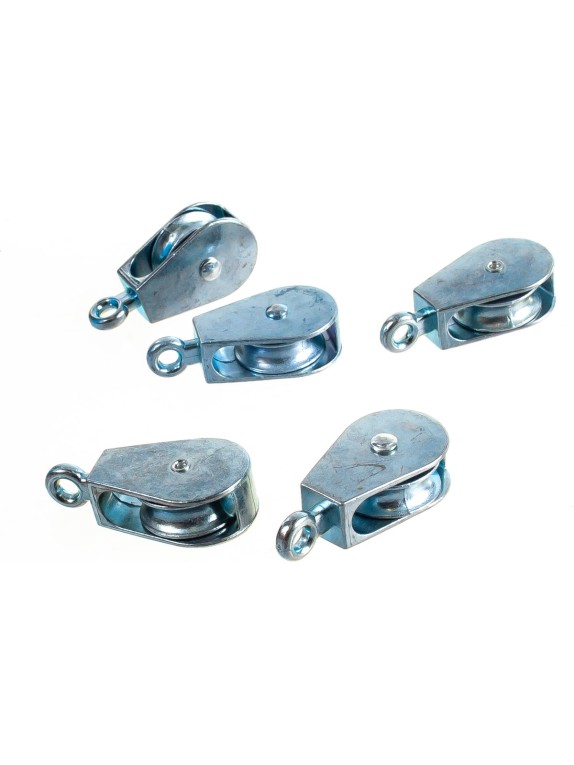 Одинарный блок КРЕП-КОМП шкив металлический 25 миллиметр /7/ 25шт бом25ф