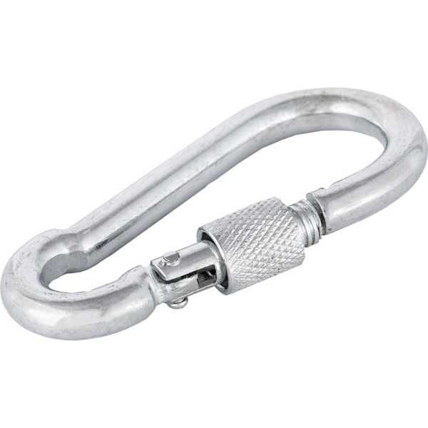 Карабин c фиксатором ПАРТНЕР DIN5299D ZN M4 4690250051332