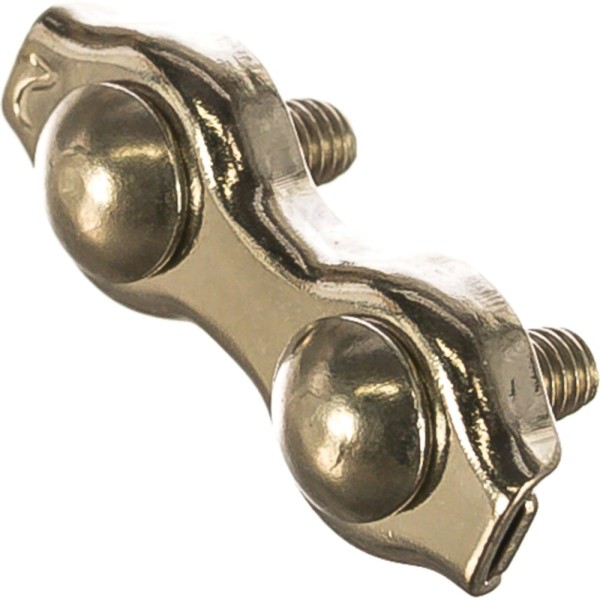 Зажим троса ГОСКРЕП DUPLEX D2 мм, нержавеющая сталь, 1 шт. КН.090166