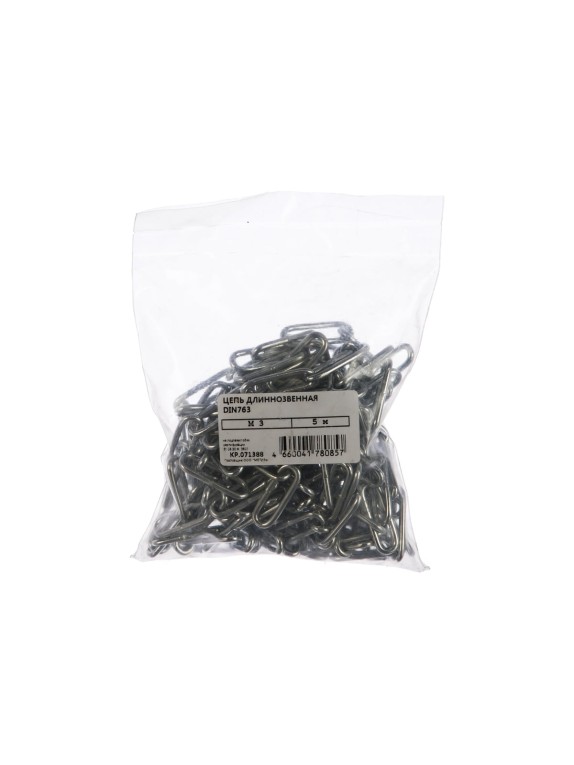 Цепь Госкреп длиннозвенная 3 мм (5 м) 7-0020070