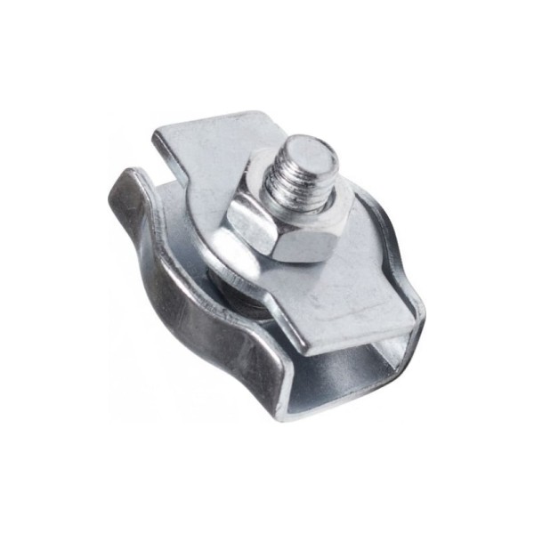 Плоский зажим-соединитель троса Саморезик SIMPLEX D5 мм 20 шт ZS-D5-20