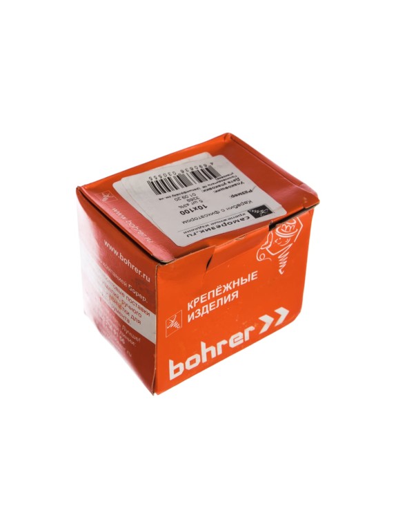 Карабин с фиксатором Саморезик 10х100 DIN 5299 D 5шт DIN5299D-10х100-5