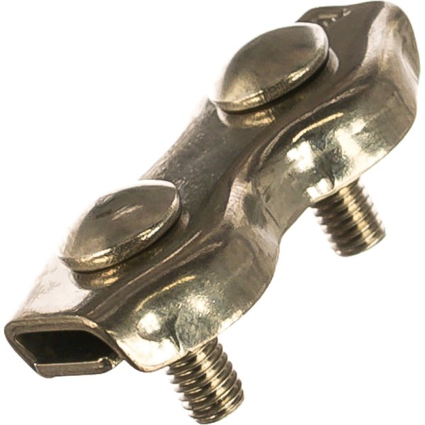 Зажим троса ГОСКРЕП DUPLEX D4 мм нержавеющая сталь 1 шт. КН.090168