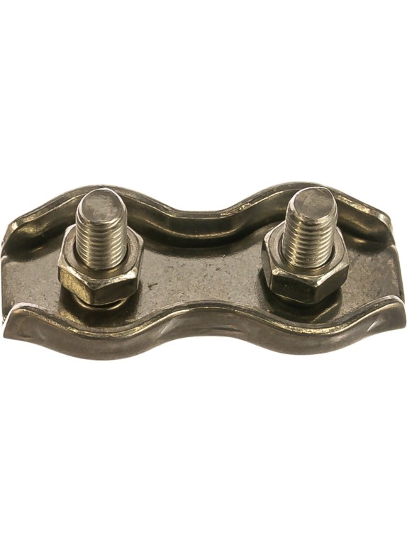 Зажим троса ГОСКРЕП DUPLEX D4 мм нержавеющая сталь 1 шт. КН.090168