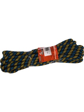 Плетеный шнур Tech-Krep ПП, 12 мм, с сердечником, 24-прядный, высокопрочный, цветной, 10 м 139916