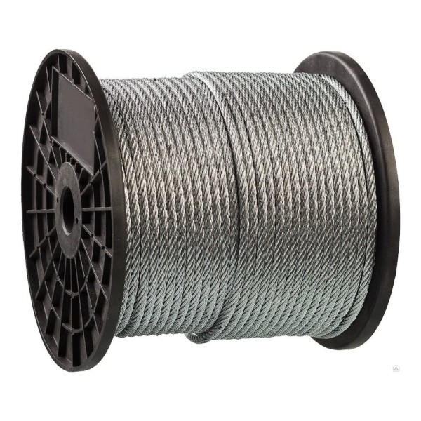 Трос ср.мягкости ГОСКРЕП DIN 8379 А2 5мм 250 м бухта 10-0028150