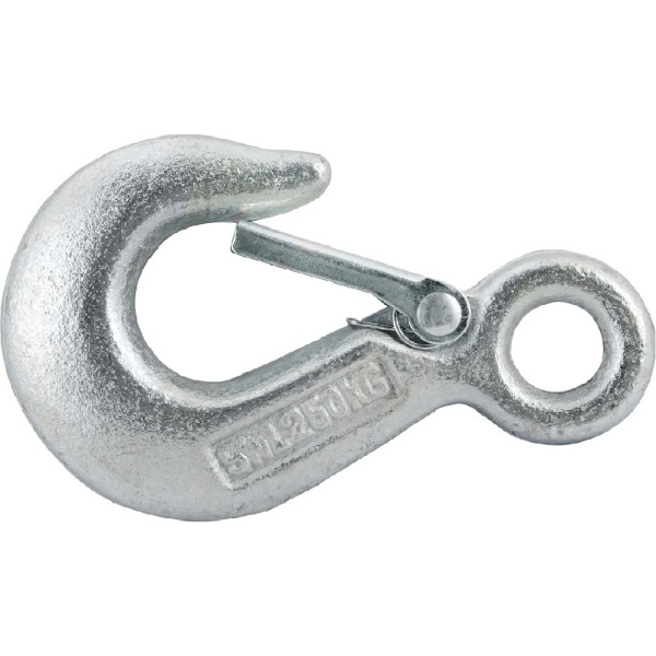 Такелажный крюк с фиксатором Tech-Krep KT DIN 689 250кг 1шт УТ-00011305