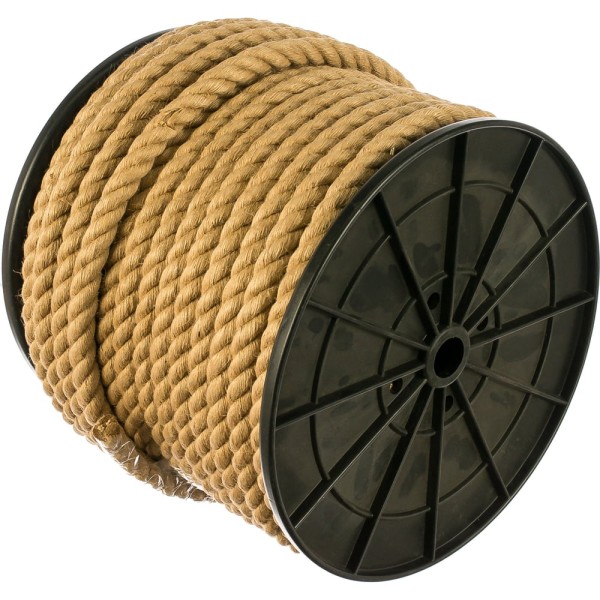 Джутовая веревка ЩИТ Д кр.3-прядная d. 16 мм на кат. 300 мм 60 м 66942