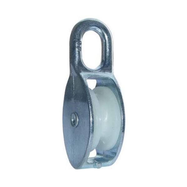 Одинарный блок КРЕП-КОМП шкив пластиковый 15 мм /5/ 500шт бо15